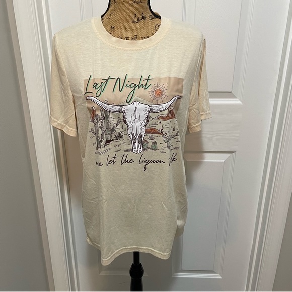 Morgan Wallen Last Night Lyric Tee - Picture 2 of 9